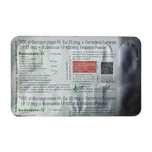 budamate g capsule 10's